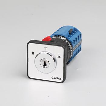 4 Pole 3 Position Motor Control Switch (with keylock)
